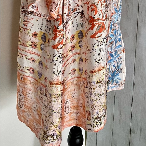 New Karyn Seo Silk Blend Open Front Kimono Jacket - Picture 8 of 15